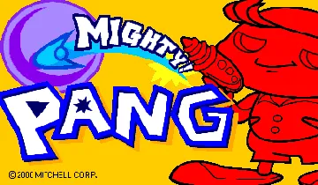 Mighty! Pang (Japan 001011) screen shot title